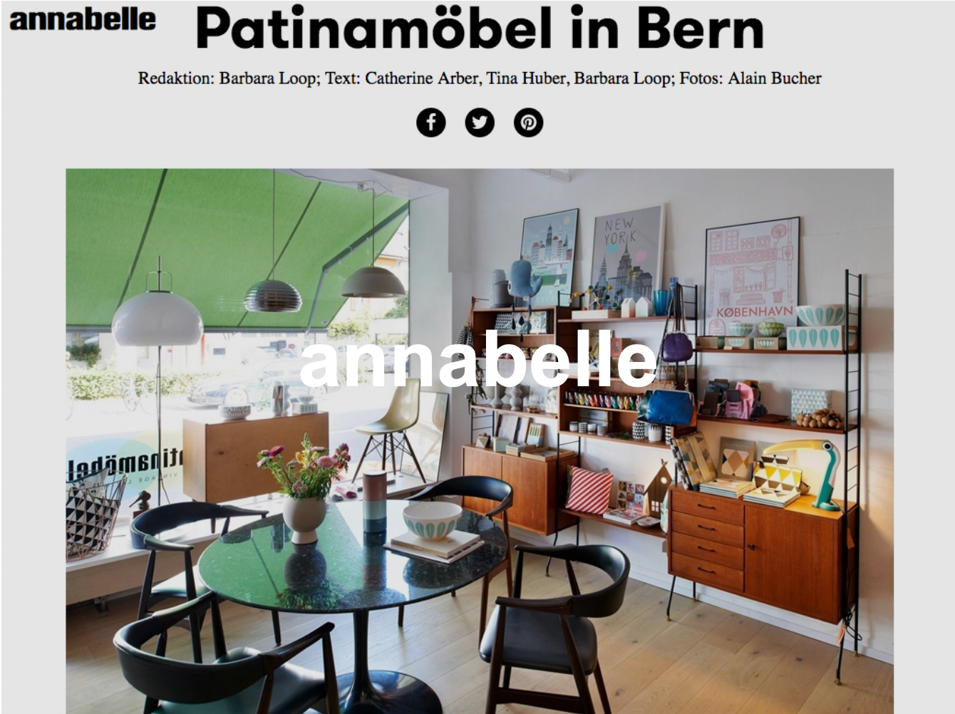 annabelle – Patinamöbel in Bern