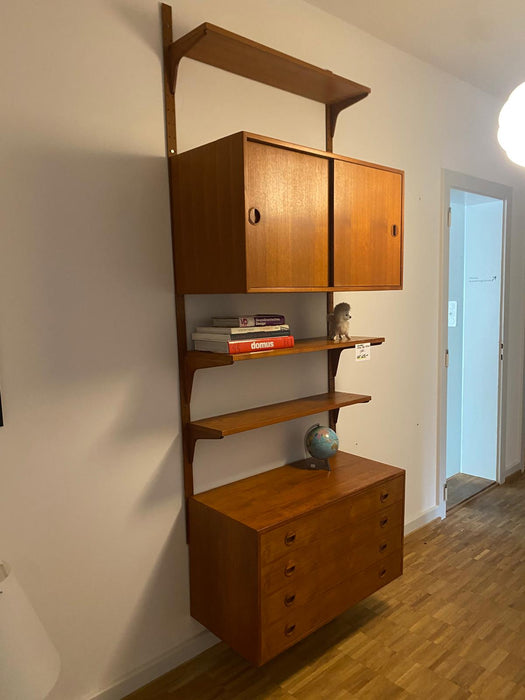Vintage Wandregal HG Furniture Teak 60er