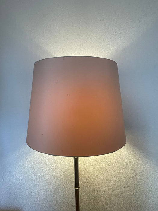 Vintage Bamboo Ingo Maurer Stehleuchte 1970