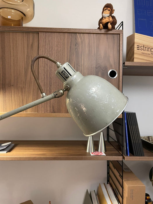 Vintage Atelierleuchte Tischlampe von Amba Schweizer Designklassiker