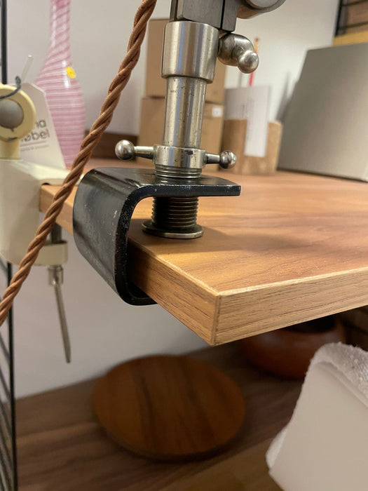 Vintage Atelierleuchte Tischlampe von Amba Schweizer Designklassiker