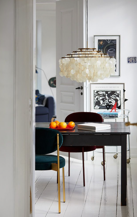 Verpan FUN 10 and 11 DM pendant lights