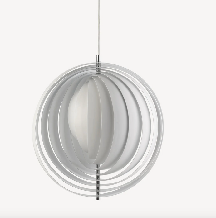 Verpan Moon pendant lamp design Verner Panton