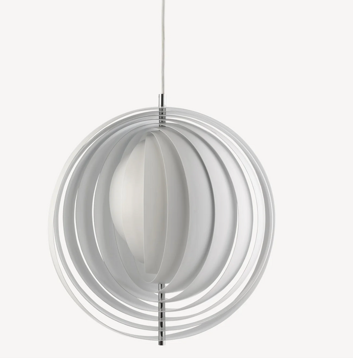 Verpan Moon pendant lamp design Verner Panton