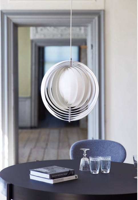 Verpan Moon pendant lamp design Verner Panton