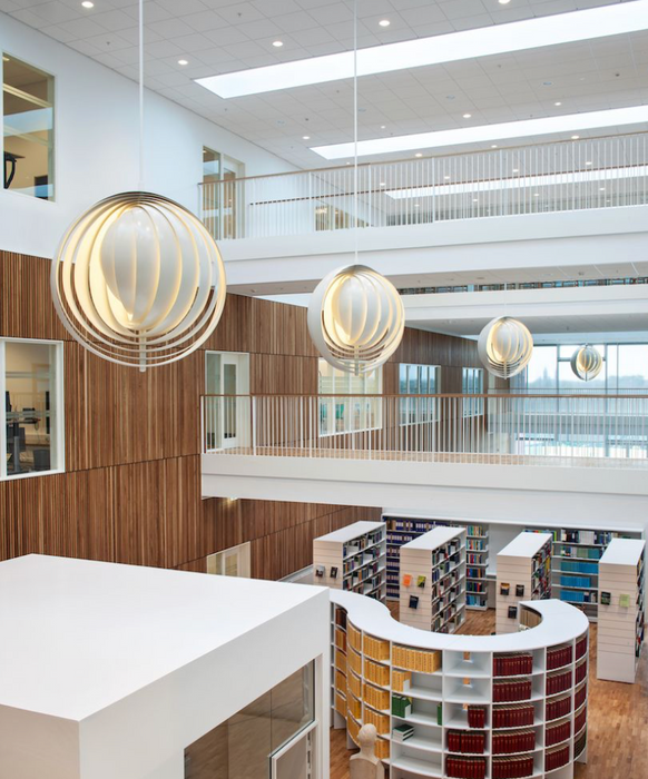 Verpan Moon pendant lamp design Verner Panton
