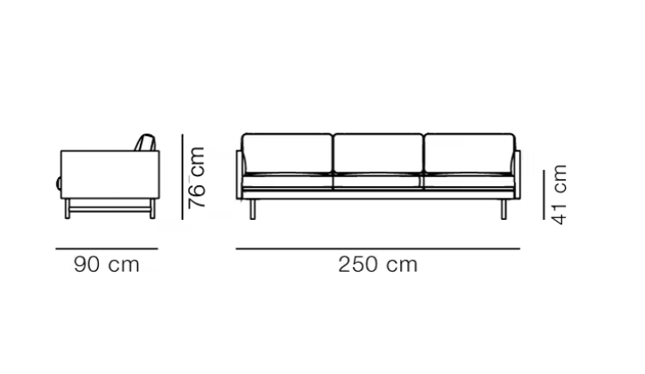 Calmo Sofa Fredericia Design Hugo Passos