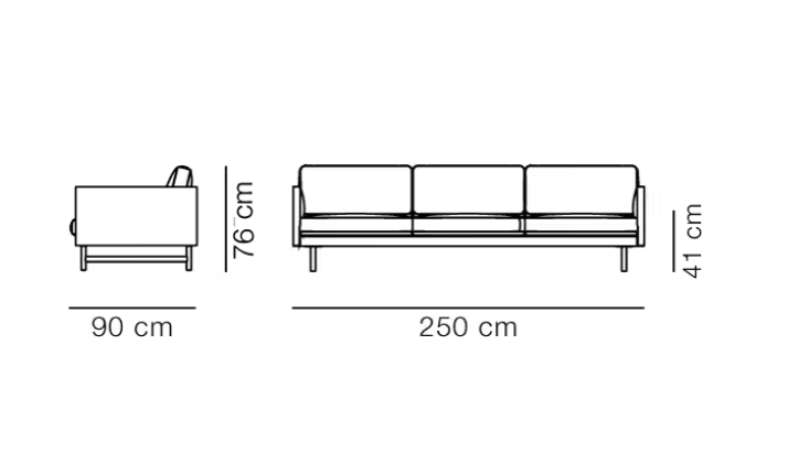 CALMO Sofa Fredericia Design Hugo Passos