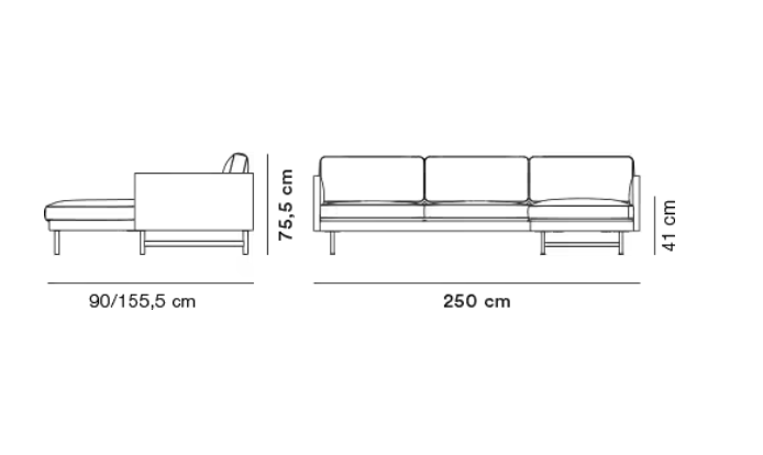 Calmo Sofa Fredericia Design Hugo Passos
