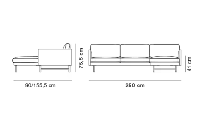 CALMO Sofa Fredericia Design Hugo Passos