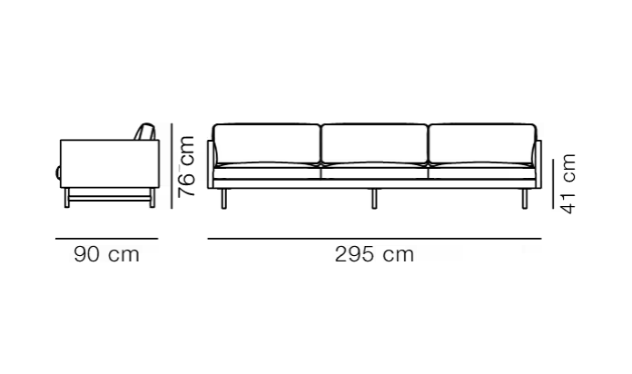 Calmo Sofa Fredericia Design Hugo Passos