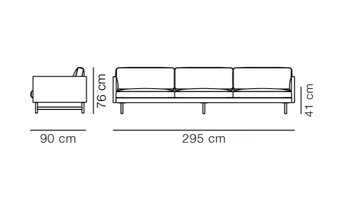 CALMO Sofa Fredericia Design Hugo Passos