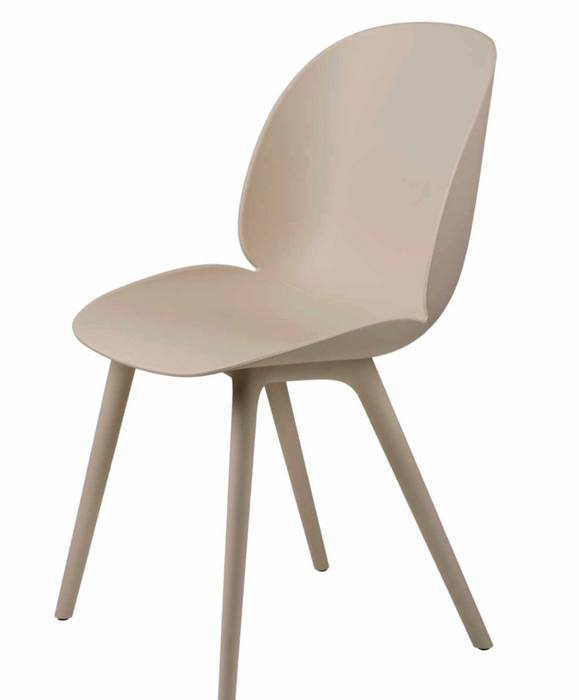 Exhibition model Outdoor Dining Chair Beetle Garden Chair Plastic GUBI