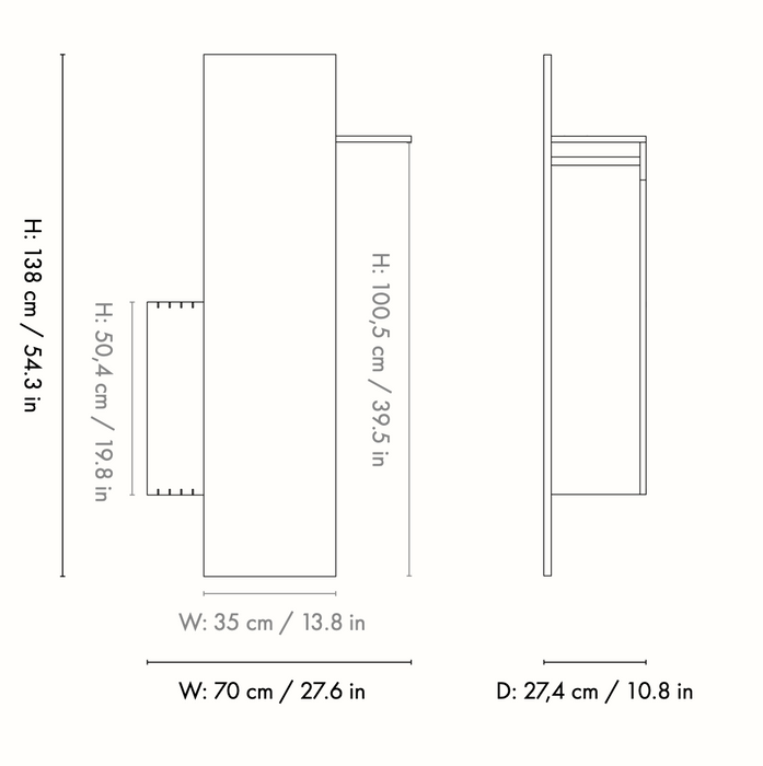 Ferm Living Bon wall shelf 