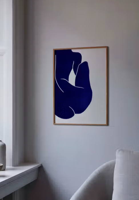 Kunstprints mit Rahmen by Paper Collective Linocut II