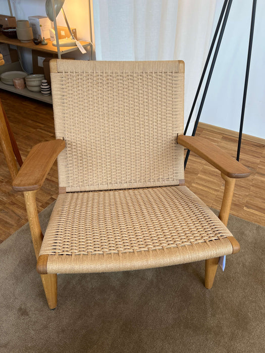 Carl Hansen & Søn Lounge Chair Modell CH25 Hans Wegner Ausstellungsmodell