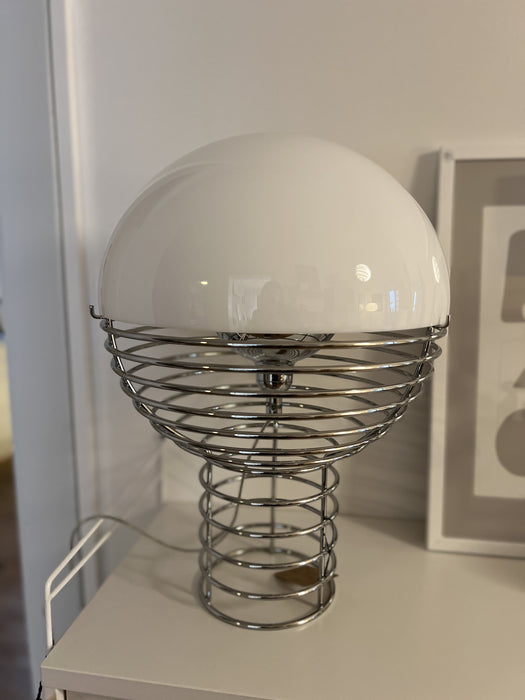 Verpan Wire Tischleuchte Verner Panton Ausstellungsmodell small
