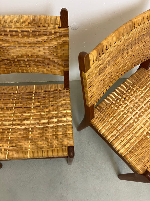 Set of 4 vintage chairs Hans J. Wegner model CH31 Carl Hansen &amp; Søn rarity!