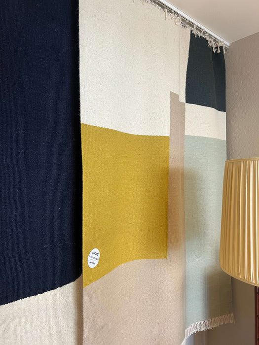 Ferm Living Kelim Teppich Merge im Sale