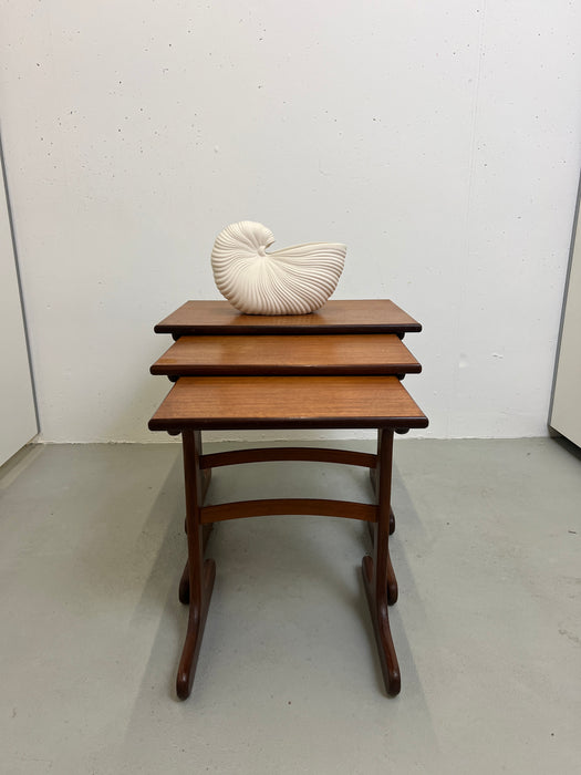 Vintage 3-er Set Beistelltisch Fresco nesting tables von G-Plan
