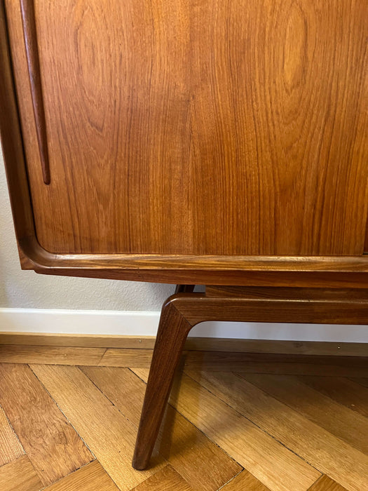 Vintage Sideboard Highboard Teak Wilhelm Schauman Finnland 60er Jahre