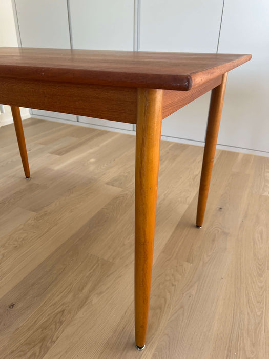 Vintage Teak Tisch ausziehbar Dänemark Skandinavien 60er Jahre