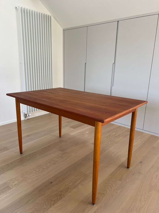 Vintage Teak Tisch ausziehbar Dänemark Skandinavien 60er Jahre