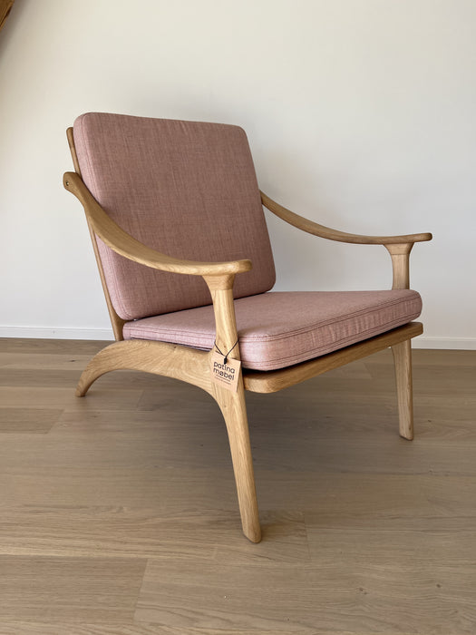 Warm Nordic Lean Back Armchair Easy Chair Ausstellungsmodell