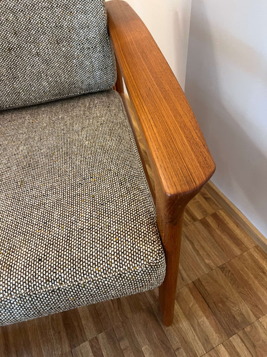 Vintage Sessel Armchair Teak Sven Ellekaer Dänemark 60er