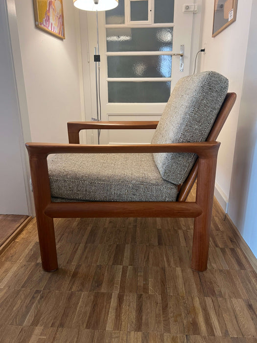 Vintage Sessel Armchair Teak Sven Ellekaer Dänemark 60er