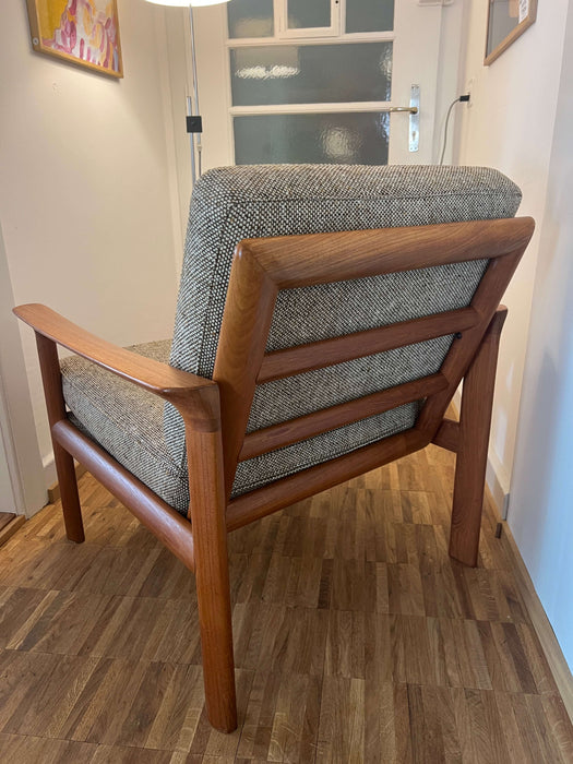 Vintage Sessel Armchair Teak Sven Ellekaer Dänemark 60er