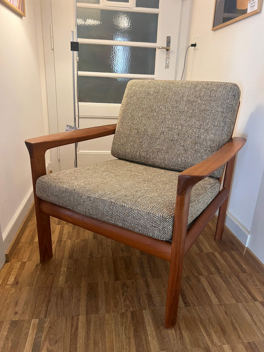 Vintage Sessel Armchair Teak Sven Ellekaer Dänemark 60er