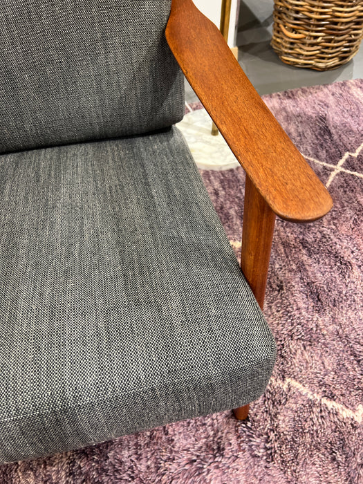 Vintage Teak Armchairs Arne Hovmand-Olsen for Mogends Kold 60s 