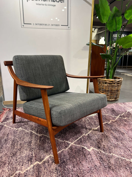 Vintage Teak Armchairs Arne Hovmand-Olsen for Mogends Kold 60s 