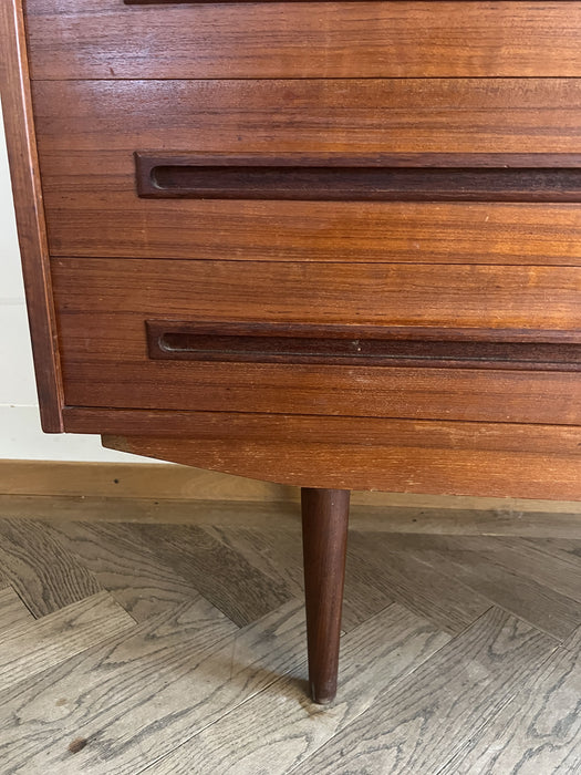 Vintage Sideboard Kommode mit Schubladen Teak Dänemark 60er