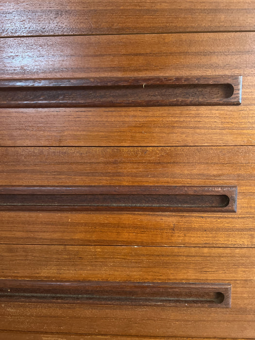 Vintage Sideboard Kommode mit Schubladen Teak Dänemark 60er