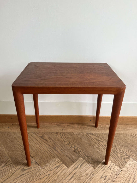 Vintage Beistelltisch Teak Haslev Møbler 60er Jahre
