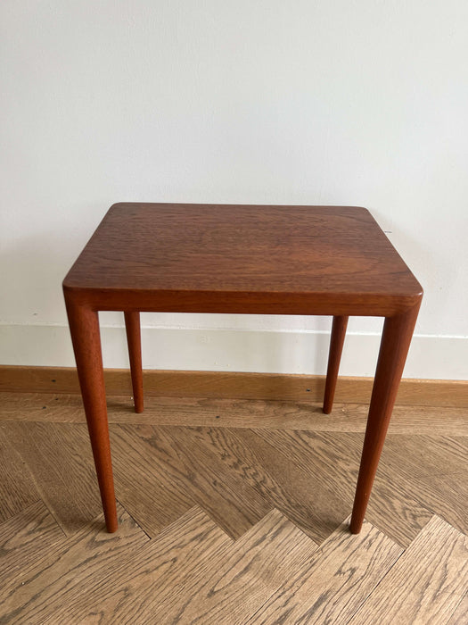 Vintage Beistelltisch Teak Haslev Møbler 60er Jahre