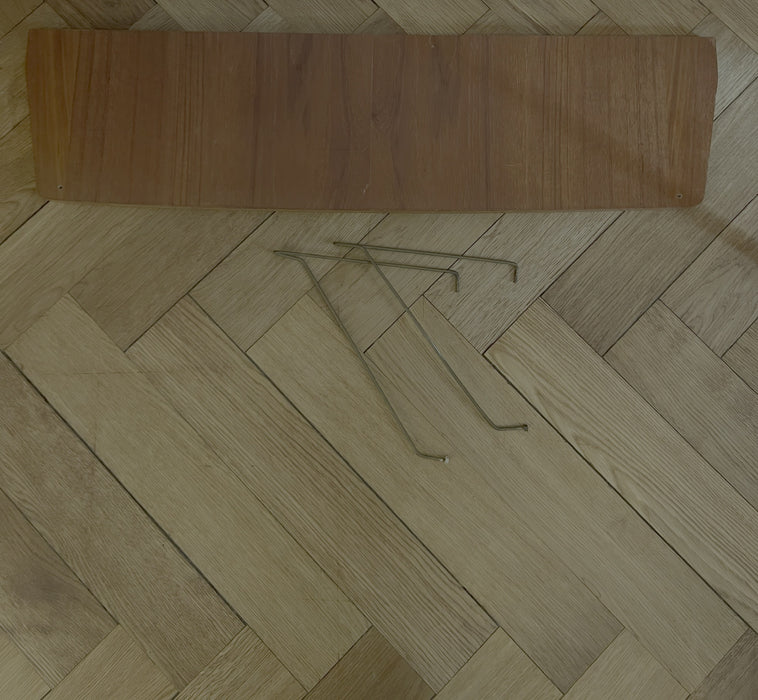 Vintage Teak Wandregal 60er Dänemark