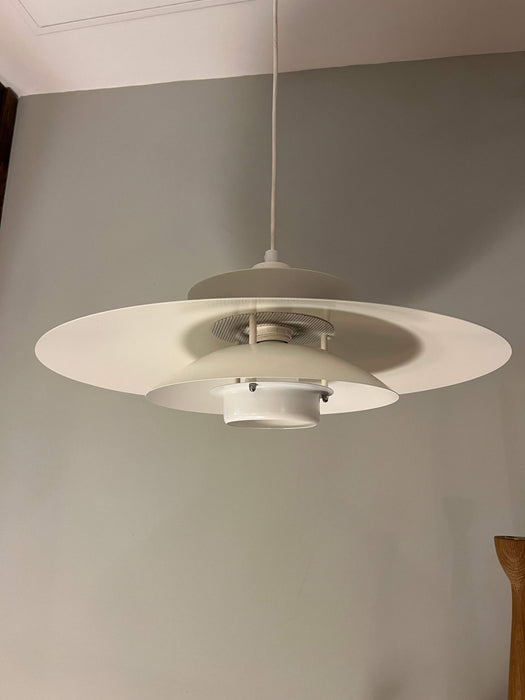 Vintage ceiling light Jeka 3095-P Donau white