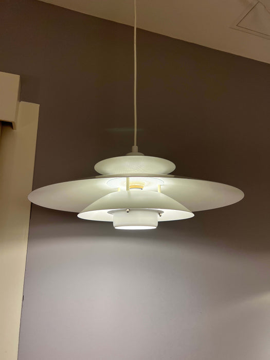 Vintage ceiling light Jeka 3095-P Donau white