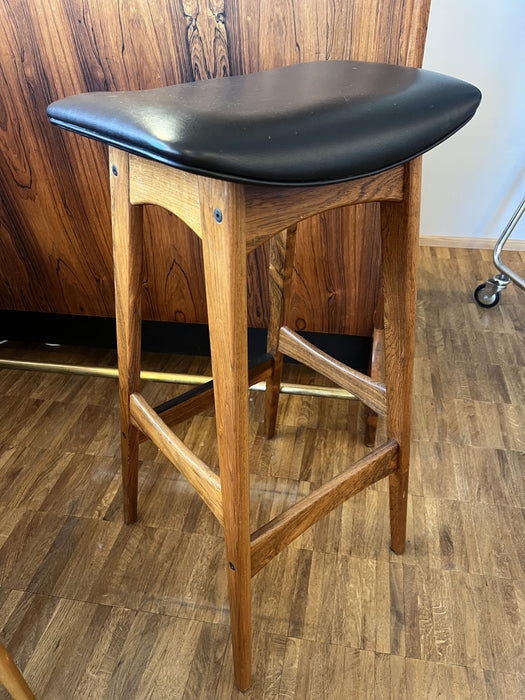 Vintage Bar mit 3 Barstühlen Palisander Johannes Andersen für Skaaning & Søn 1960