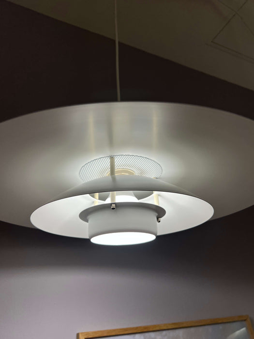 Vintage ceiling light Jeka 3095-P Donau white