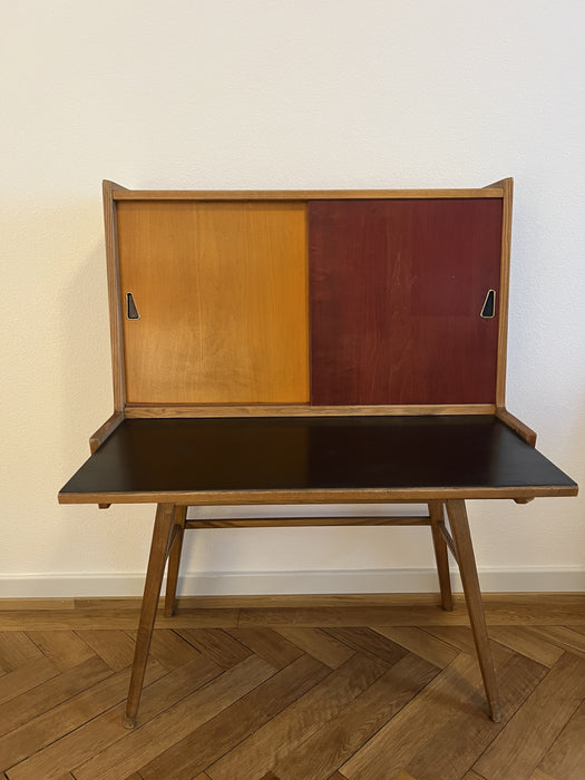 Vintage Sekretär Schreibtisch WR Willhelm Renz