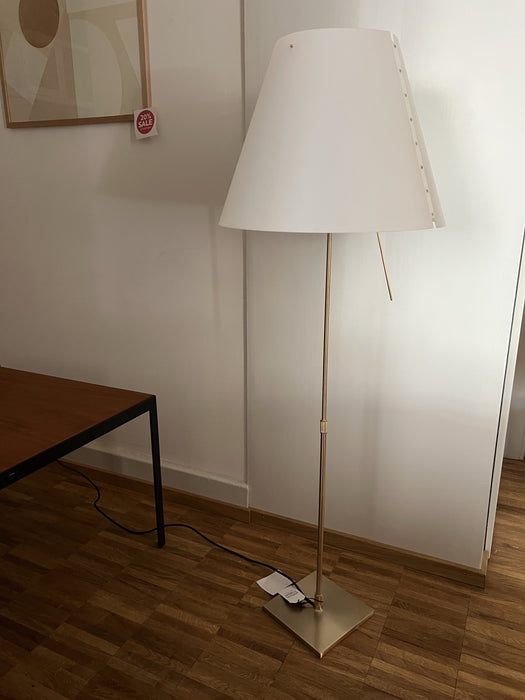 Luceplan Tischleuchte Constanza Messing Ausstellungsmodell