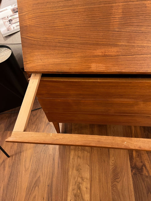 Vintage Sekretär Kommode Teak Dänemark 60er Jahre