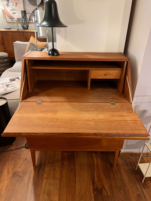 Vintage Sekretär Kommode Teak Dänemark 60er Jahre