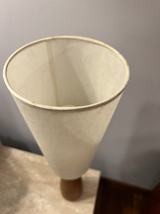 Vintage Tischleuchte Teak Dänemark 60er