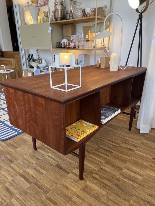 Vintage Schreibtisch Pult Büro Teak Dänemark 60er