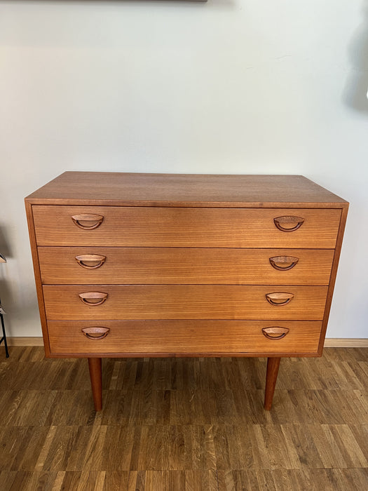 Vintage Teak Kommode Kai Kristiansen für Feldballes Møbelfabrik Dänemark 60er